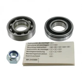 Roulement de roue avant SKF VKBA 636