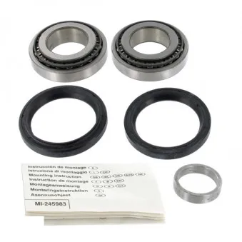 Roulement de roue avant SKF VKBA 749