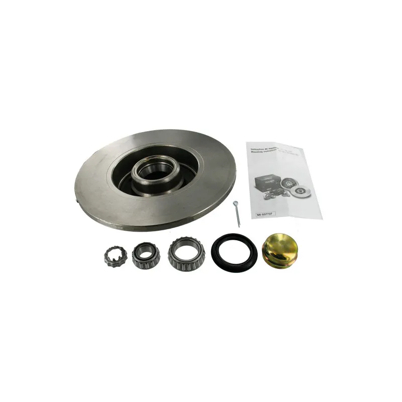 Jeu de 2 disques de frein arrière SKF VKBD 1004