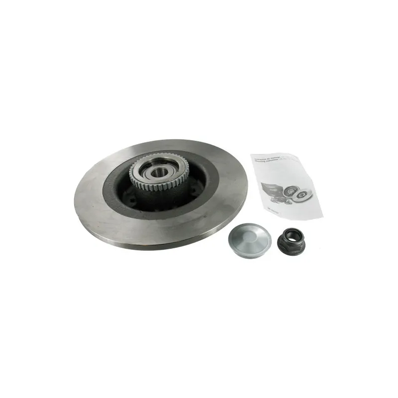 Jeu de 2 disques de frein arrière SKF VKBD 1006
