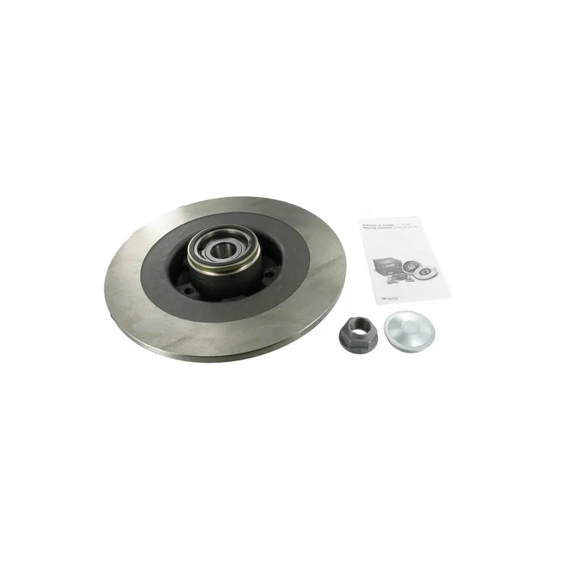 Jeu de 2 disques de frein arrière SKF VKBD 1010