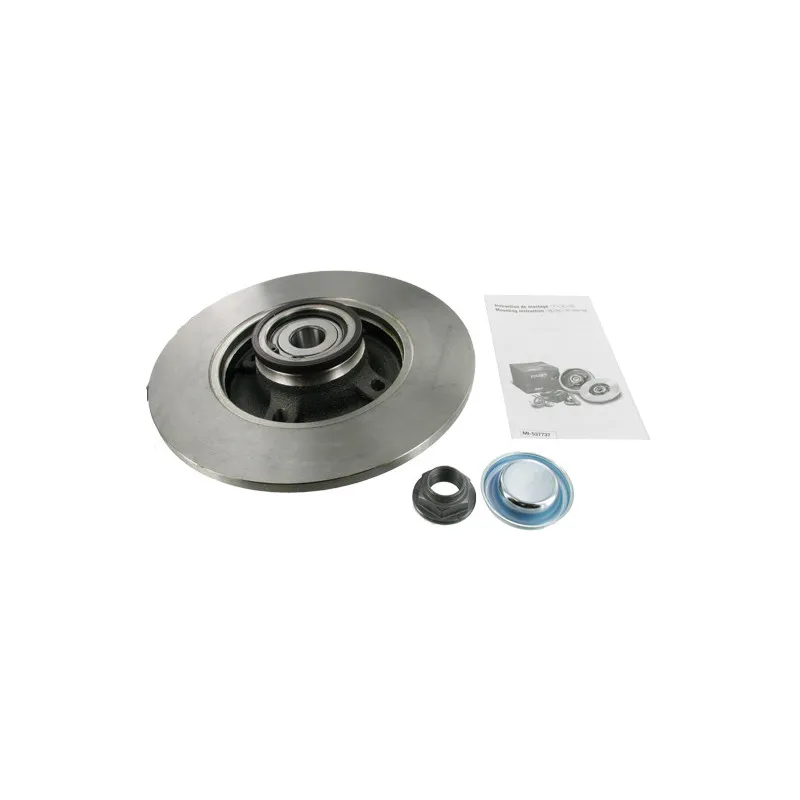Jeu de 2 disques de frein arrière SKF VKBD 1011