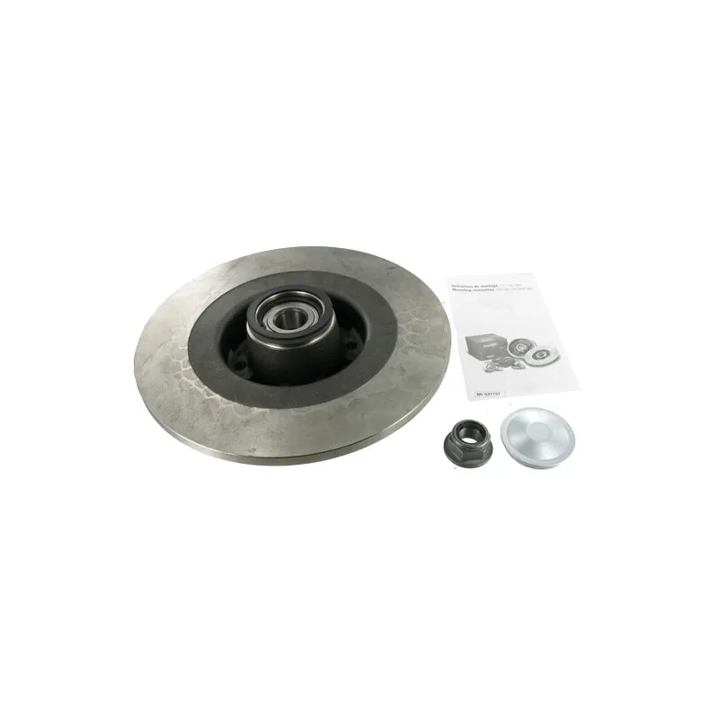 Jeu de 2 disques de frein arrière SKF VKBD 1014