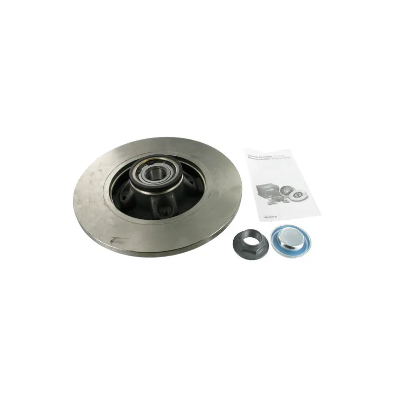 Jeu de 2 disques de frein arrière SKF VKBD 1016