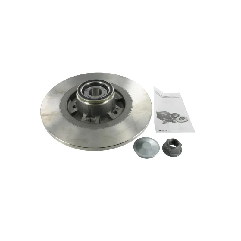 Jeu de 2 disques de frein arrière SKF VKBD 1018