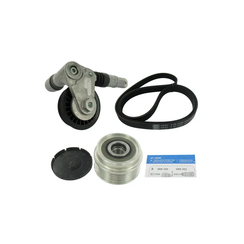 Jeu de courroies trapézoïdales à nervures SKF VKMAF 31000-3