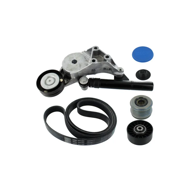 Jeu de courroies trapézoïdales à nervures SKF VKMAF 31014-1
