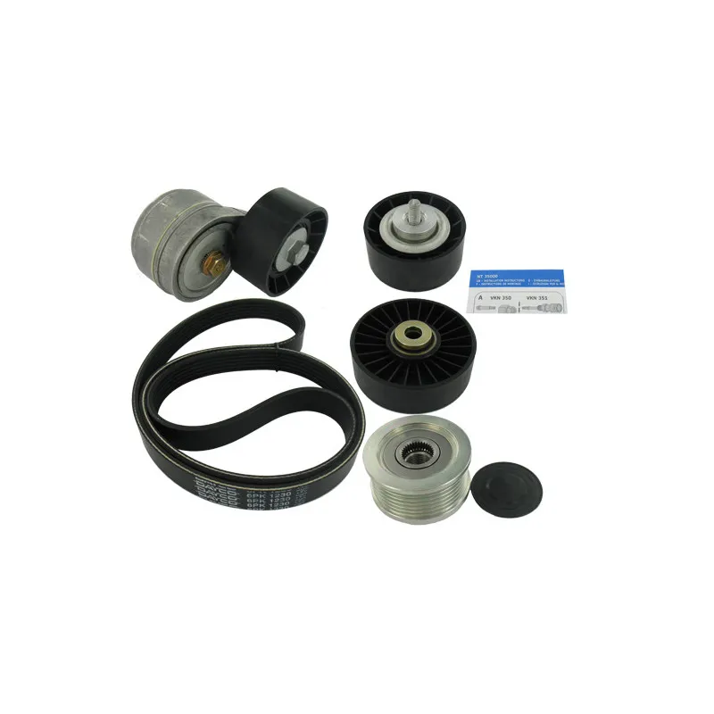 Jeu de courroies trapézoïdales à nervures SKF VKMAF 32030-2