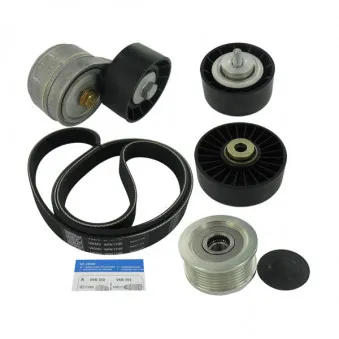 Jeu de courroies trapézoïdales à nervures SKF VKMAF 32033-2