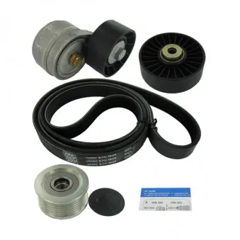 Jeu de courroies trapézoïdales à nervures SKF VKMAF 32039-2