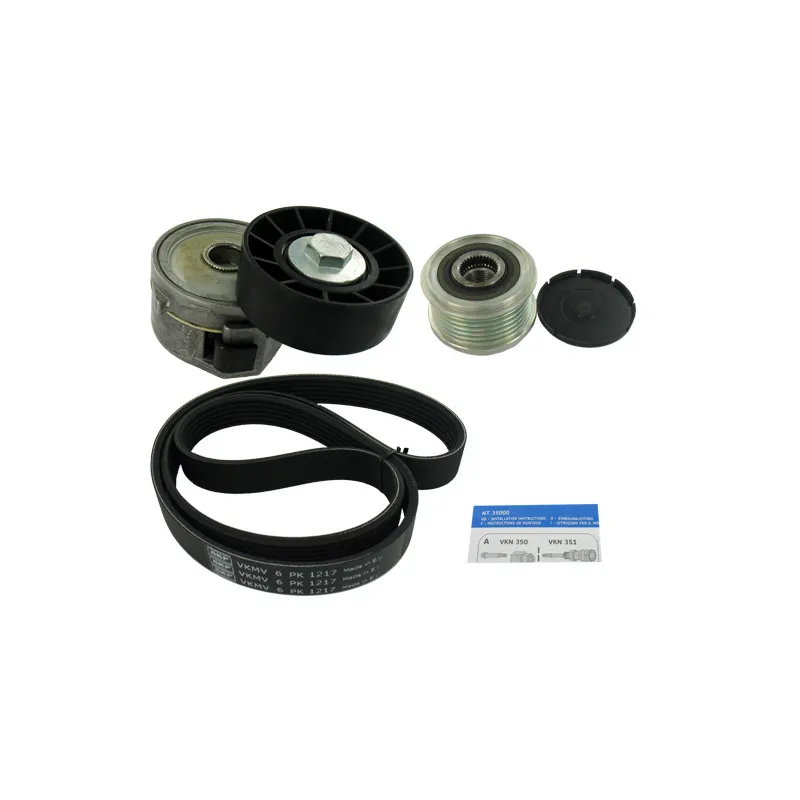 Jeu de courroies trapézoïdales à nervures SKF VKMAF 33320-3