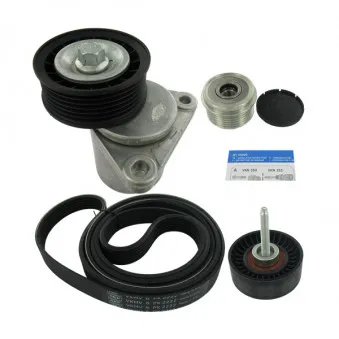 Jeu de courroies trapézoïdales à nervures SKF VKMAF 34150