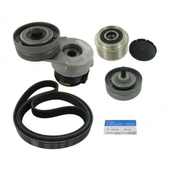 Jeu de courroies trapézoïdales à nervures SKF VKMAF 35120