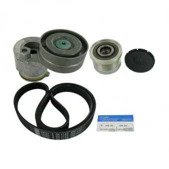 Jeu de courroies trapézoïdales à nervures SKF VKMAF 36069