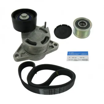 Jeu de courroies trapézoïdales à nervures SKF VKMAF 36076