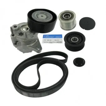 Jeu de courroies trapézoïdales à nervures SKF VKMAF 38020-1