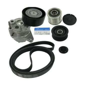 Jeu de courroies trapézoïdales à nervures SKF VKMAF 38020-2