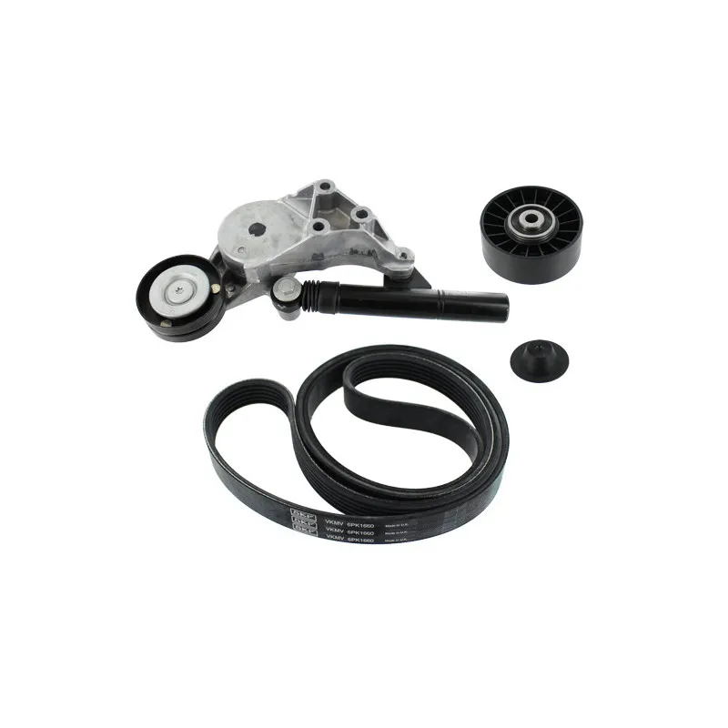 Jeu de courroies trapézoïdales à nervures SKF VKMA 31014