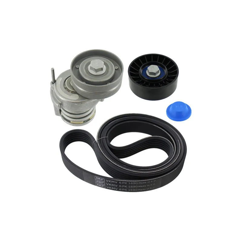Jeu de courroies trapézoïdales à nervures SKF VKMA 31154