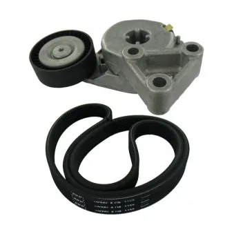 Jeu de courroies trapézoïdales à nervures SKF VKMA 31209