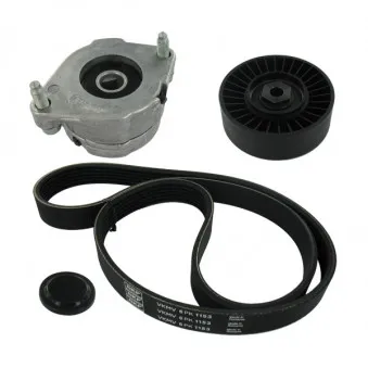 Jeu de courroies trapézoïdales à nervures SKF VKMA 31210