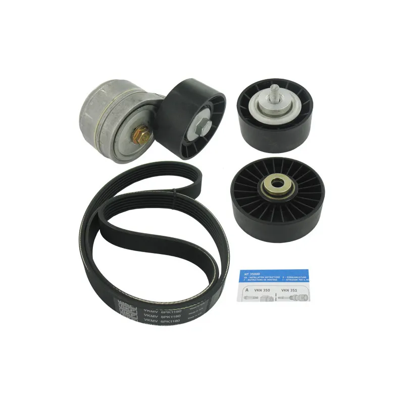 Jeu de courroies trapézoïdales à nervures SKF VKMA 32058