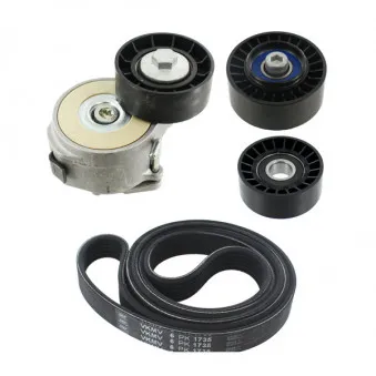 Jeu de courroies trapézoïdales à nervures SKF VKMA 32103