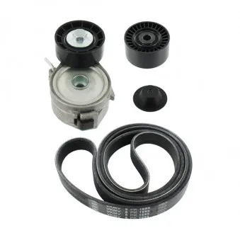 Jeu de courroies trapézoïdales à nervures SKF VKMA 33018