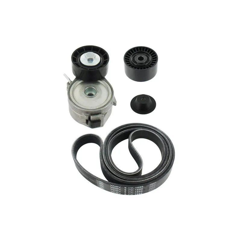 Jeu de courroies trapézoïdales à nervures SKF VKMA 33018