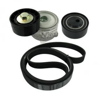 Jeu de courroies trapézoïdales à nervures SKF VKMA 33037