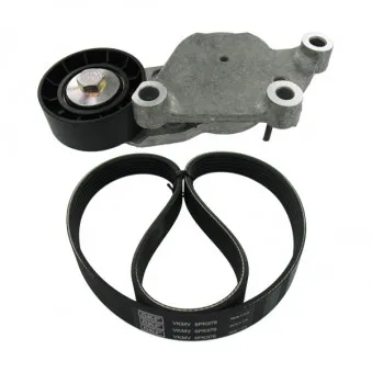 Jeu de courroies trapézoïdales à nervures SKF VKMA 33043