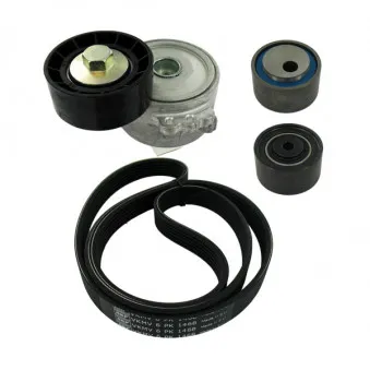 Jeu de courroies trapézoïdales à nervures SKF VKMA 33044
