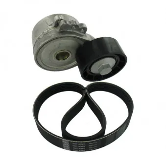 Jeu de courroies trapézoïdales à nervures SKF VKMA 33068