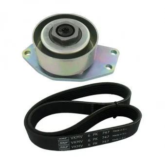Jeu de courroies trapézoïdales à nervures SKF VKMA 33073