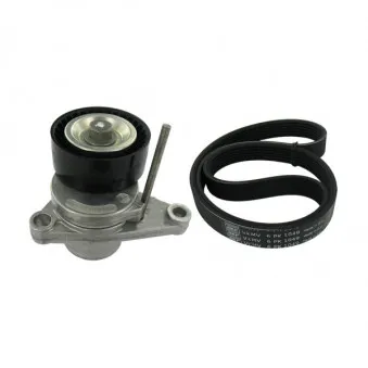 Jeu de courroies trapézoïdales à nervures SKF VKMA 33074