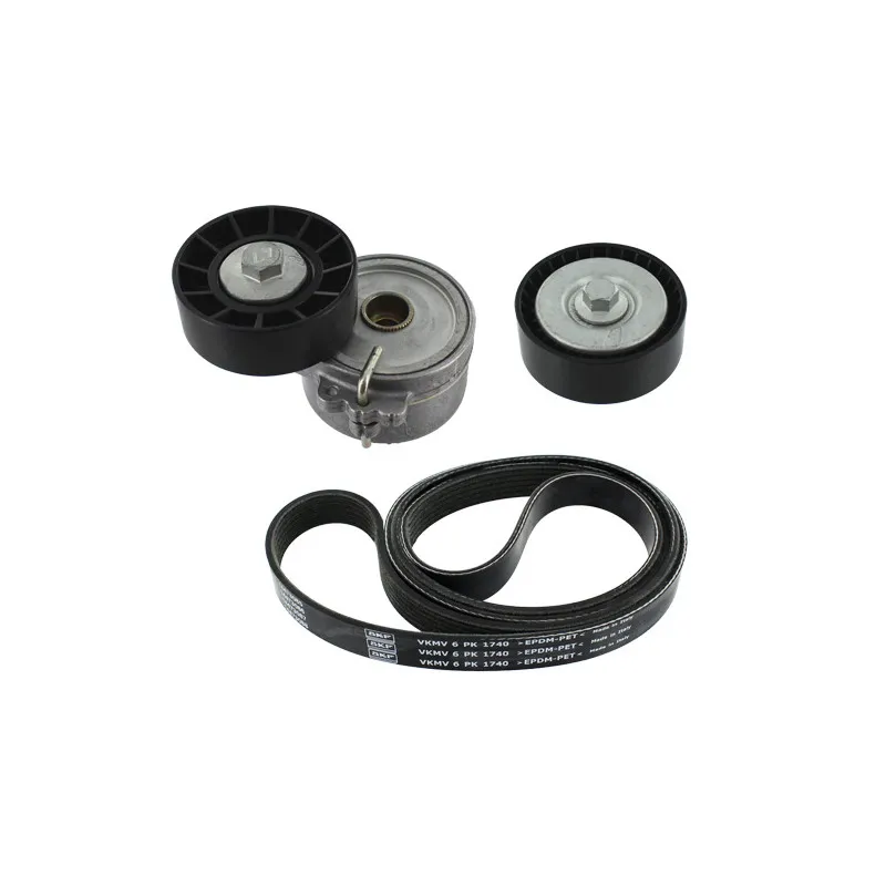 Jeu de courroies trapézoïdales à nervures SKF VKMA 33095