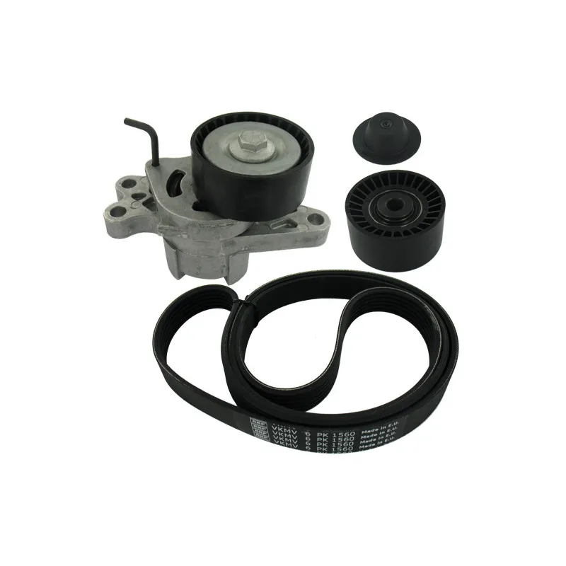 Jeu de courroies trapézoïdales à nervures SKF VKMA 33101