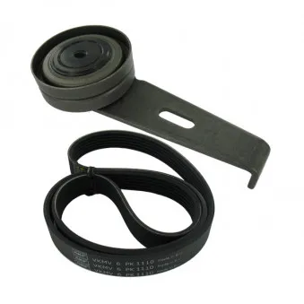 Jeu de courroies trapézoïdales à nervures SKF VKMA 33102