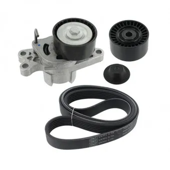 Jeu de courroies trapézoïdales à nervures SKF VKMA 33126