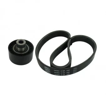 Jeu de courroies trapézoïdales à nervures SKF VKMA 33131