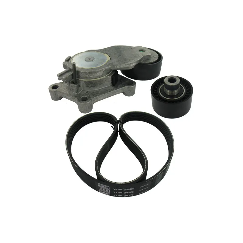 Jeu de courroies trapézoïdales à nervures SKF VKMA 33145