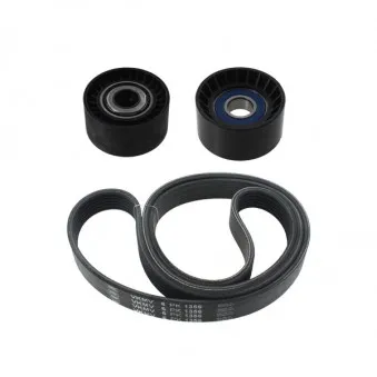 Jeu de courroies trapézoïdales à nervures SKF VKMA 33163
