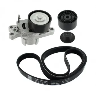 Jeu de courroies trapézoïdales à nervures SKF VKMA 33302