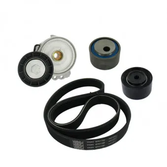 Jeu de courroies trapézoïdales à nervures SKF VKMA 33317