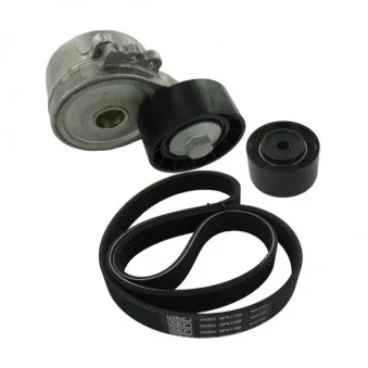 Jeu de courroies trapézoïdales à nervures SKF VKMA 33319