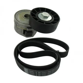 Jeu de courroies trapézoïdales à nervures SKF VKMA 33320