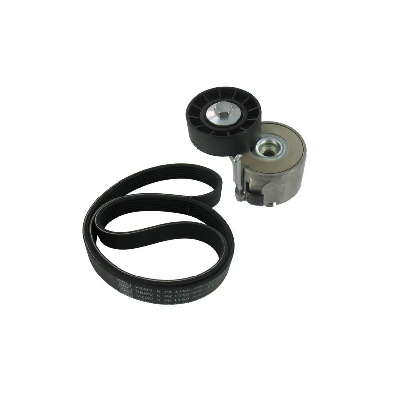 Jeu de courroies trapézoïdales à nervures SKF VKMA 33329