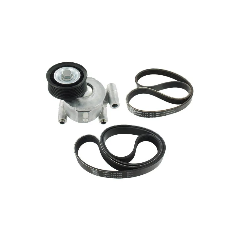 Jeu de courroies trapézoïdales à nervures SKF VKMA 34014
