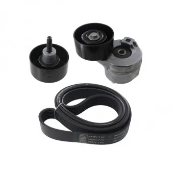 Jeu de courroies trapézoïdales à nervures SKF VKMA 34171