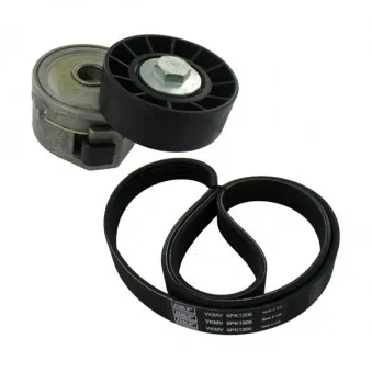 Jeu de courroies trapézoïdales à nervures SKF VKMA 34210